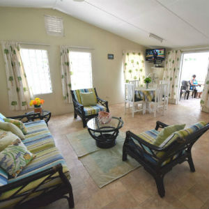 Barbados Beach Cottage Livingroom
