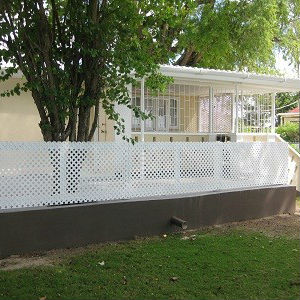 Beach Cottage vacation rental outside view of the balcony